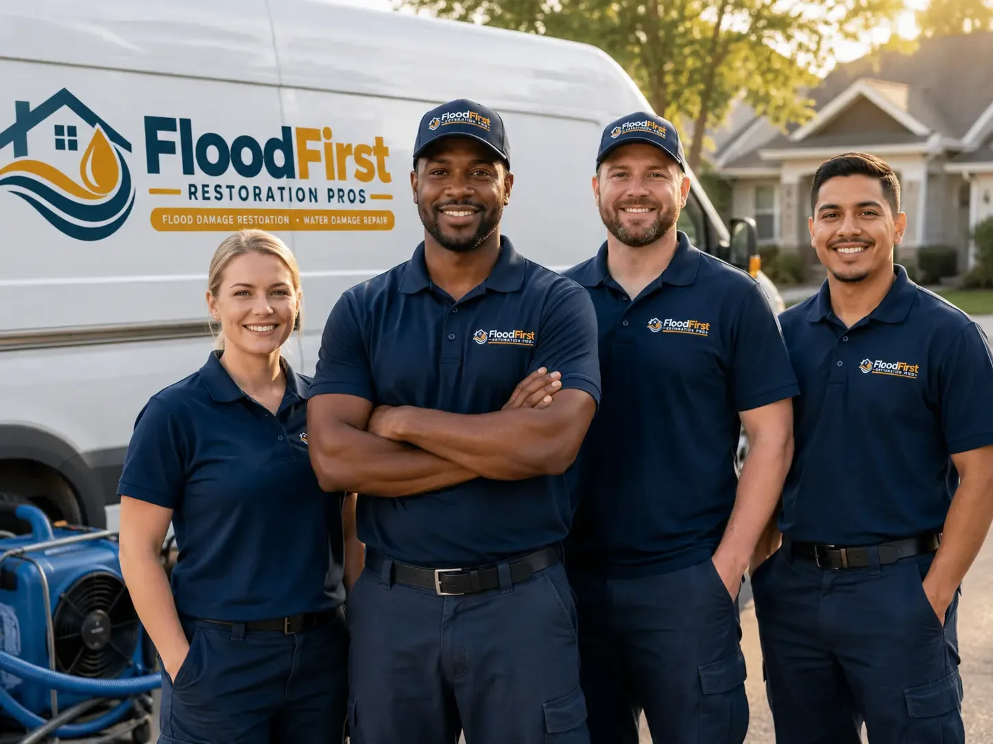 Flood Damage Restoration company in Bruno, WV